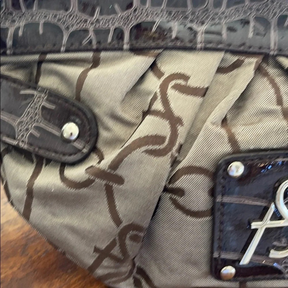 Ashley Stewart brown wristlet - Picture 3 of 11